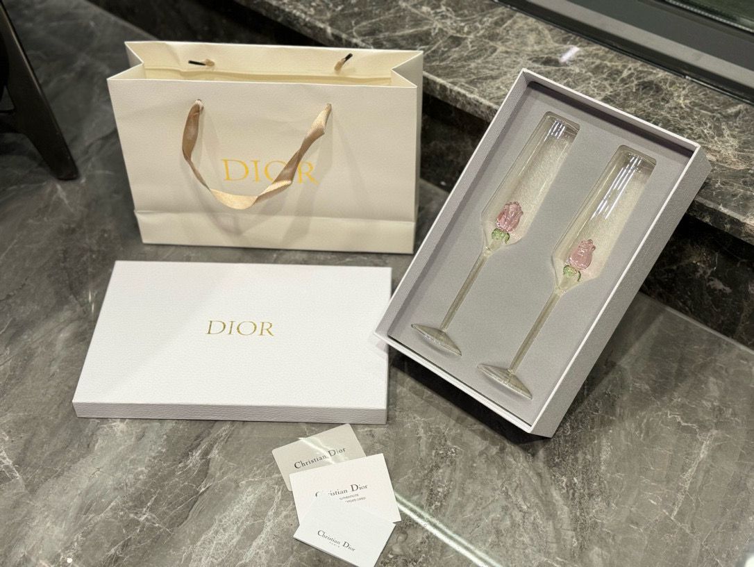 Dior set of two glasses